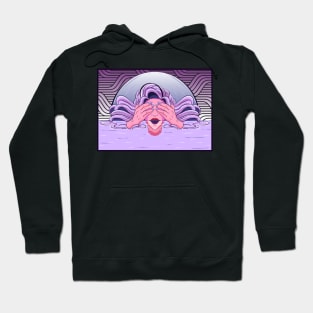 The Dreaming lady - Japanese Style art - Yabisan Hoodie